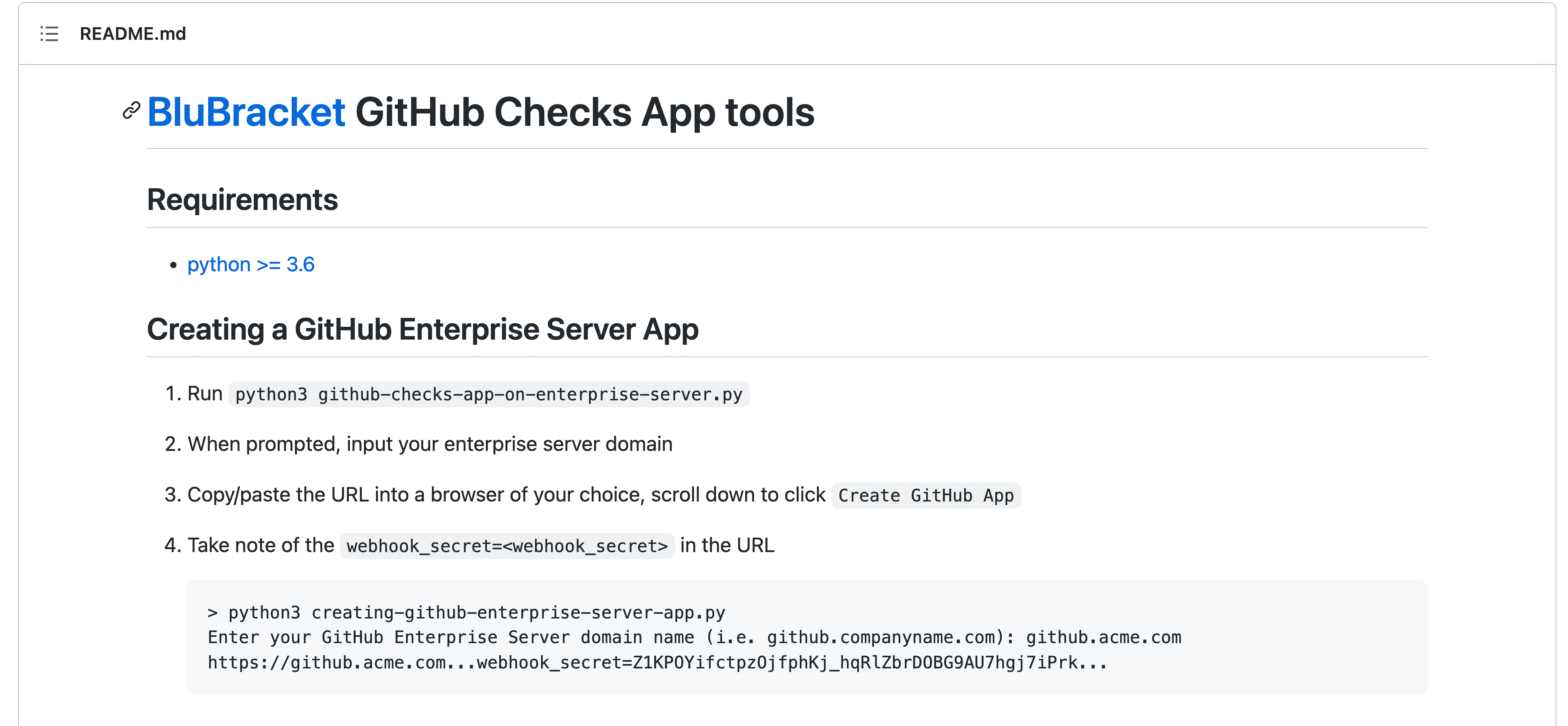 GitHub Checks Enterprise